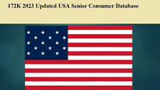 172k 2023 Usa Senior Consumer Latest Email Database Sales Leads List Marketing