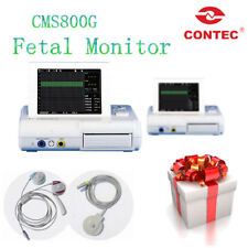 Cms800g Fetal Monitorfhr Toco Fmov Real Time Machine 3 In 1 Probetwins Probe