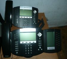 Lot Of 2 Polycom Business Ip Phones Ip550 Ip560 W Bem 2201-12630-001 12750