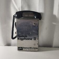 Htf Rare Gai-tronics Am7009 821301 Femco Rigphone Ii 2 Telephone Battery Powered