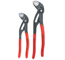 Knipex Cobra Self-locking Pipe Gripping Pliers Pack Of 2
