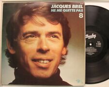 Jacques Brel French Import Lp 8 - Ne Me Quitte Pas On Barclay - Vg To Vg Vg