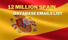 12 Million Spain Database Emails List