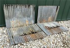 4 Sheets Corrugated Weathered Barn Tin Farmhouse Architectural Salvage D