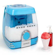 Snow Cone Maker Ice Shaving Machines Hold Up To 30 8 Oz. Snow Cones Removable