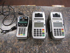 Lot Of 2 First Data Fd100ti Credit Card Machines And 1 Fd35 Pin Pad