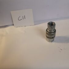 Parker Ns-751-12fp-e4t Coupler Hydraulic Fitting And Parker 0308-023 Nipple