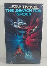 Star Trek Iii Search For Spock 1984 Sealed Betamax Paramount Sci Fi Adventure