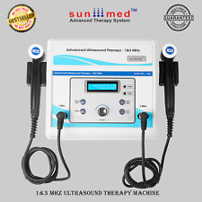 New 1 Mhz 3 Mhz Ultrasound Therapy For Pain Releif With 2 No. Wand Programs
