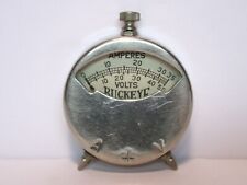 Vintage 1960s Buckeye Voltage Amp Meter
