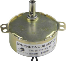 Small Ac Synchronous Gear Motor Tyc-50 110v 56rpm Ccw 5-6rpm