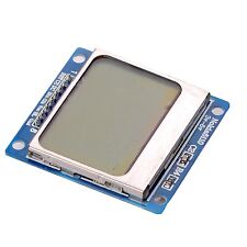 84x48 Nokia Lcd Module Blue Backlight Adapter Pcb Nokia 5110 Lcd For Arduino K9