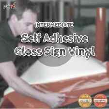 High Gloss Self Adhesive Sign Vinyl 24 X 12 For Free Shipping