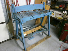 Sheet Metal Jump Shear Peck Stowe Wilcox 32 Used But In Good Condition