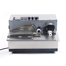 Dry Ink Batch Coding Machine Printer For Printing Production Date Batch Number