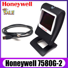 New Honeywell Genesis 7580g-2 Desktop 1d 2d Barcode Scanner Reader W Usb Cable