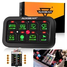 Auxbeam 8 Gang Switch Panel Led Light Bar Electronic Relay System Onoff Control
