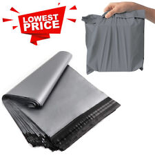 Grey Mailing Bags Mixed Sizes Poly Postage Large Strong Self Seal Plastic Postal