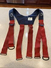 Firefighter Suspenders Parachute Style Turnout Pants Lion Apparel Extra Long