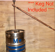 2 Copper Moonshine Still Distilling Diy Beer Keg Kit Gasket Ferrule Tri Clamp