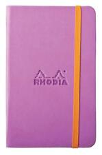 Rhodia Rhodiarama Webnotebook - Lined 96 Sheets - 3 12 X 5 12 - Lilac Cover