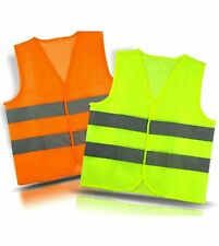 Neon Safety Vest W High Visibility Reflective Stripes Green Yellow