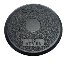 Opw 1c Series Black Cast Iron Manhole Cover With Seal