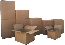 Cardboard Moving Boxes Small And Medium 15 Pack Assorted Brown