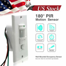 Lot 1-10 Pir Sensor Light Switch Wall Mounted Infrared Motion Sensor Led Light