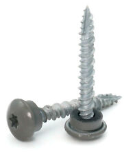 10 Torx Low Profile Roofing Screws Mechanical Galvanized Charcoal Finish