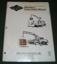 Imt Crane Safety Operator Operation Maintenance Manual Book