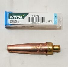 Victor 4-gpn Propane Cutting Torch Tip Natural Gas St2600fc Ca2460 Mt210 Mt204