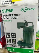 Zoeller Sump Pump 12 Hp Submersible Cast Iron 1075