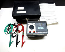 Avo Megger 210600 Insulation Tester Kit 1000v Sn 101436424 W Accessories