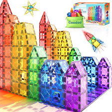 Magnetic Tiles Kids Toys Stem Magnet Toys For Toddler Magnetic Blocks Building T