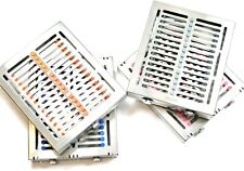 German Dental Sterilization Cassette Tray Box For 15 Instruments Detachable Type