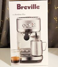 Breville Bambino Plus Espresso Machine Brushed Stainless Steel Brand New