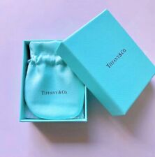 Tiffany Co. Packaging Empty Blue Gift Box Pouch 2pc Set- New