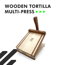 Z Zelvox Wooden Tortilla Press 12 Inch Tostones Hallacas And More
