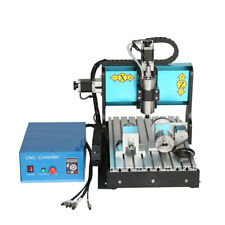 Nzl 110v 800w 4 Axis 3040 Cnc Router Engraving Drilling Milling Machine Usb Port