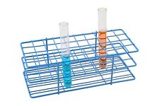 Wire Test Tube Rack - Holds 40 Tubes With 18-20mm Diameter - Epoxy-coated Steel