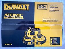 New Dewalt Dcs377b 20v Max Atomic Compact Series 1-34 Band Saw W Blade Nib Bt