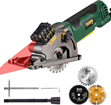 4.8 Amp Compact Mini Circular Saw Corded Electric With Laser Guide For Cutting