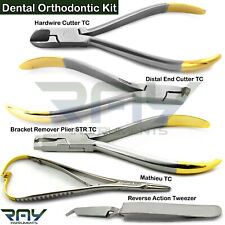 Dental Orthodontic Kit Bracket Remover Plier Distal Hardwire Cutter Tc Mathieu
