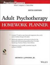 Adult Psychotherapy Homework Planner - Paperback - Acceptable