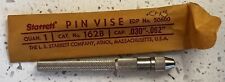 Starrett 162b Pin Vise With Knurled Handle .030-.062 In Stock