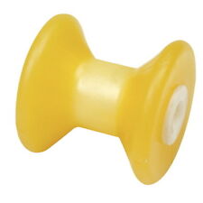 4 Inch Width Boat Trailer Non Marking Yellow Molded Rubber Bow Stop Roller