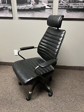 Vintage Style Leather Office Chair