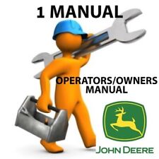 John Deere 60 Skid Steer Loader Operators Owners Manual Pdf Usb
