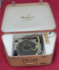 Vintage Magnavox Portable Stereo Micromatic Turntable.
